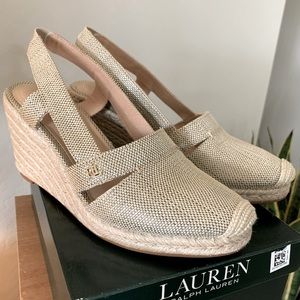 LAUREN Ralph Lauren Penelope Espadrilles 6.5B